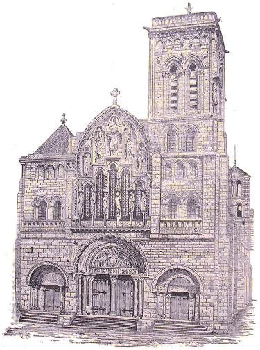 Eglise de Vzelay.